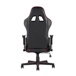 TopChairs Racer черно-красное геймерское