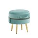 Пуф Тильда велюр мятный