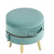 Пуф Тильда велюр мятный Пуф Тильда велюр мятный