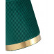 Шарлотта с ящиком велюр зеленый с металлическим основанием в золотом цвете Шарлотта с ящиком велюр зеленый с металлическим основанием в золотом цвете