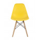Style DSW желтый, литой полипропилен, стальной каркас, натуральный массив бука Style DSW желтый, литой полипропилен, стальной каркас, натуральный массив бука