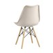 Eames Soft бежевый обеденный сиденье экокожа ножки из массива бука Eames Soft бежевый обеденный сиденье экокожа ножки из массива бука