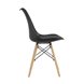Eames Soft черный обеденный сиденье экокожа ножки из массива бука Eames Soft черный обеденный сиденье экокожа ножки из массива бука