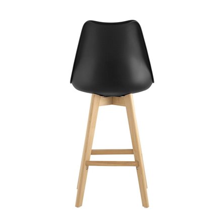 FRANKFURT черный сиденье экокожа ножки из массива бука