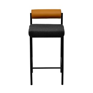 Джулиан NEW синий обивка шенилл ножки из металла с принтом под дерево