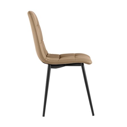 для кухни Oliver экокожа капучино ножки металл черные