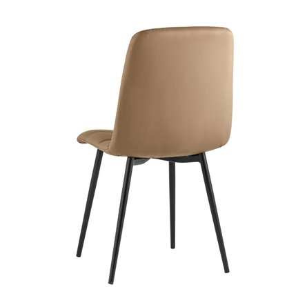 для кухни Oliver экокожа капучино ножки металл черные