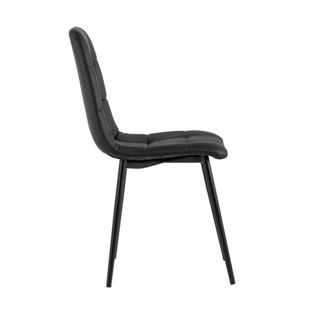 для кухни Oliver экокожа черный ножки металл черные