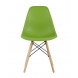 Style DSW зеленый, литой полипропилен, стальной каркас, натуральный массив бука Style DSW зеленый, литой полипропилен, стальной каркас, натуральный массив бука
