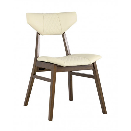 TOR кремовый обивка из экокожи ножки из массива гевеи