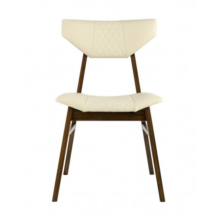 TOR кремовый обивка из экокожи ножки из массива гевеи