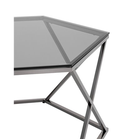 Энигма экокожа охра обеденный ножки металл черный