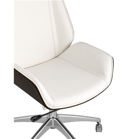 TopChairs Crown бежевое для руководителя механизм качания крестовина металл