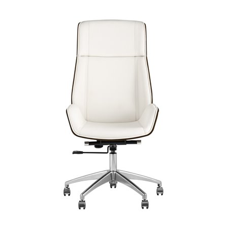 TopChairs Crown бежевое для руководителя механизм качания крестовина металл