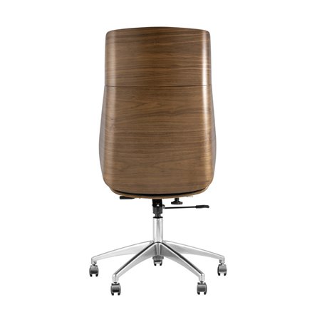 TopChairs Crown черное для руководителя механизм качания крестовина металл