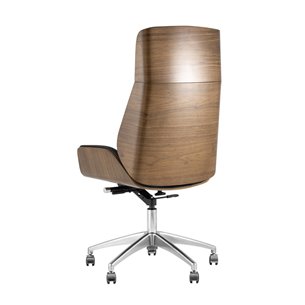 TopChairs Crown черное для руководителя механизм качания крестовина металл