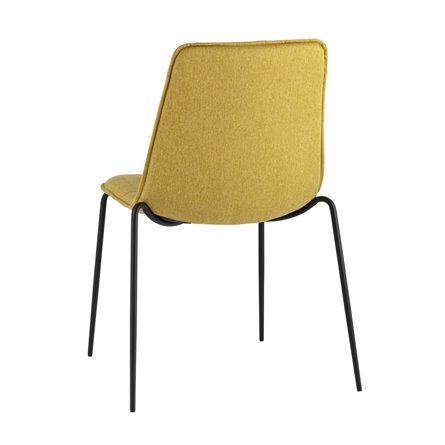 Мелани рогожка желтый