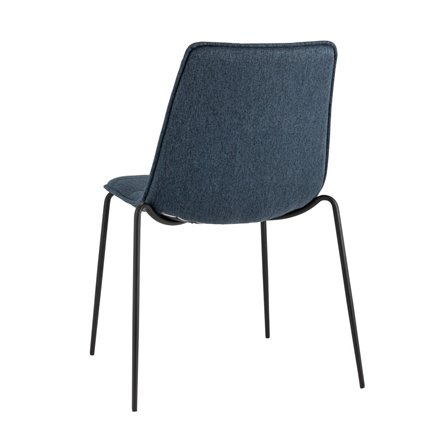 Мелани рогожка синий