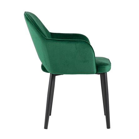 Венера велюр изумрудный мебельная ткань велюр металлические черные ножки