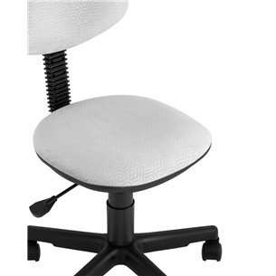 Венера велюр цвет серый ножки белые металл