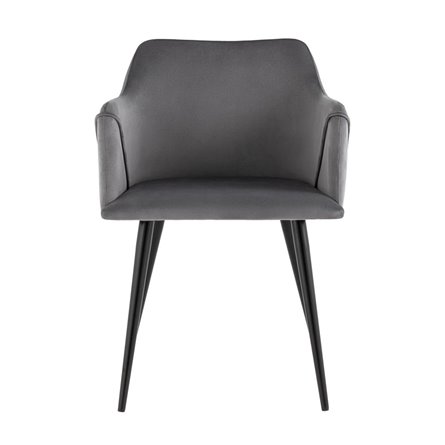 Диана велюр цвет кремовый ножки белые из металла