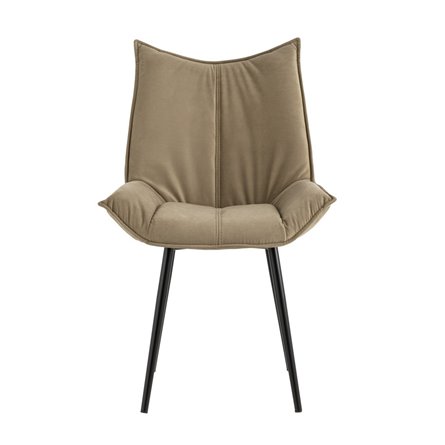 Диана велюр цвет кремовый ножки белые из металла Диана велюр цвет кремовый ножки белые из металла