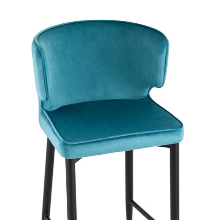 Матео велюр темно-бирюзовый