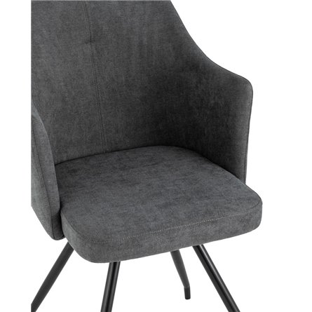 Слинг вращающийся серый обивка шенилл