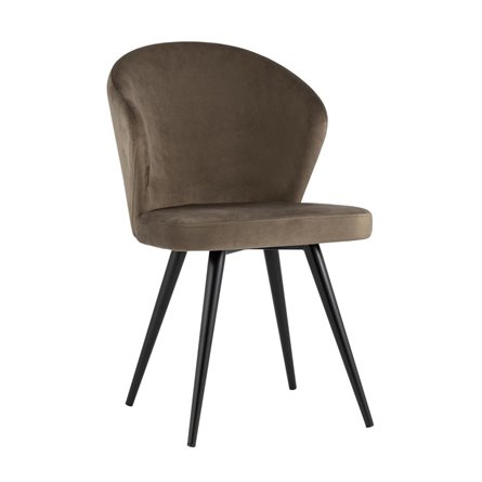 Танго велюр коричневый