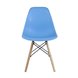 Eames Style DSW голубой, литой полипропилен, стальной каркас, натуральный массив бука Eames Style DSW голубой, литой полипропилен, стальной каркас, натуральный массив бука