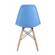 Eames Style DSW голубой, литой полипропилен, стальной каркас, натуральный массив бука Eames Style DSW голубой, литой полипропилен, стальной каркас, натуральный массив бука