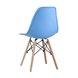 Eames Style DSW голубой, литой полипропилен, стальной каркас, натуральный массив бука Eames Style DSW голубой, литой полипропилен, стальной каркас, натуральный массив бука