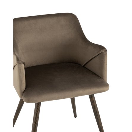 Монарх коричневый обивка плотная ткань, металлические ножки