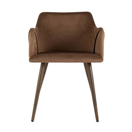 Монарх коричневый обивка плотная ткань, металлические ножки