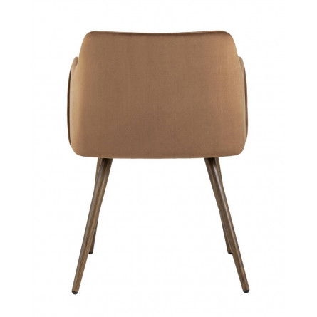 Монарх коричневый обивка плотная ткань, металлические ножки