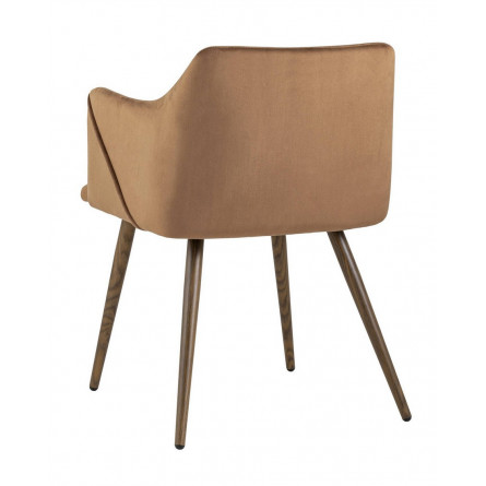 Монарх коричневый обивка плотная ткань, металлические ножки