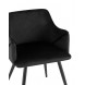 Монарх черный обивка плотная ткань, металлические ножки Монарх черный обивка плотная ткань, металлические ножки
