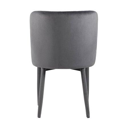 Ститч ткань велюр серый, ножки обиты велюром