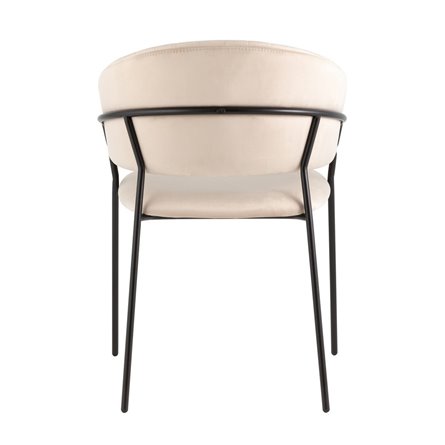 Алекса терракотовый обивка велюр ножки металл цвет черный