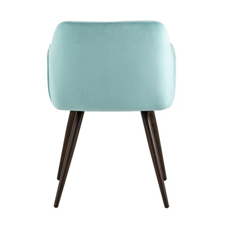 Монарх голубой, широкая эргономичная спинка, удобные подлокотники, обивка плотная ткань, металли