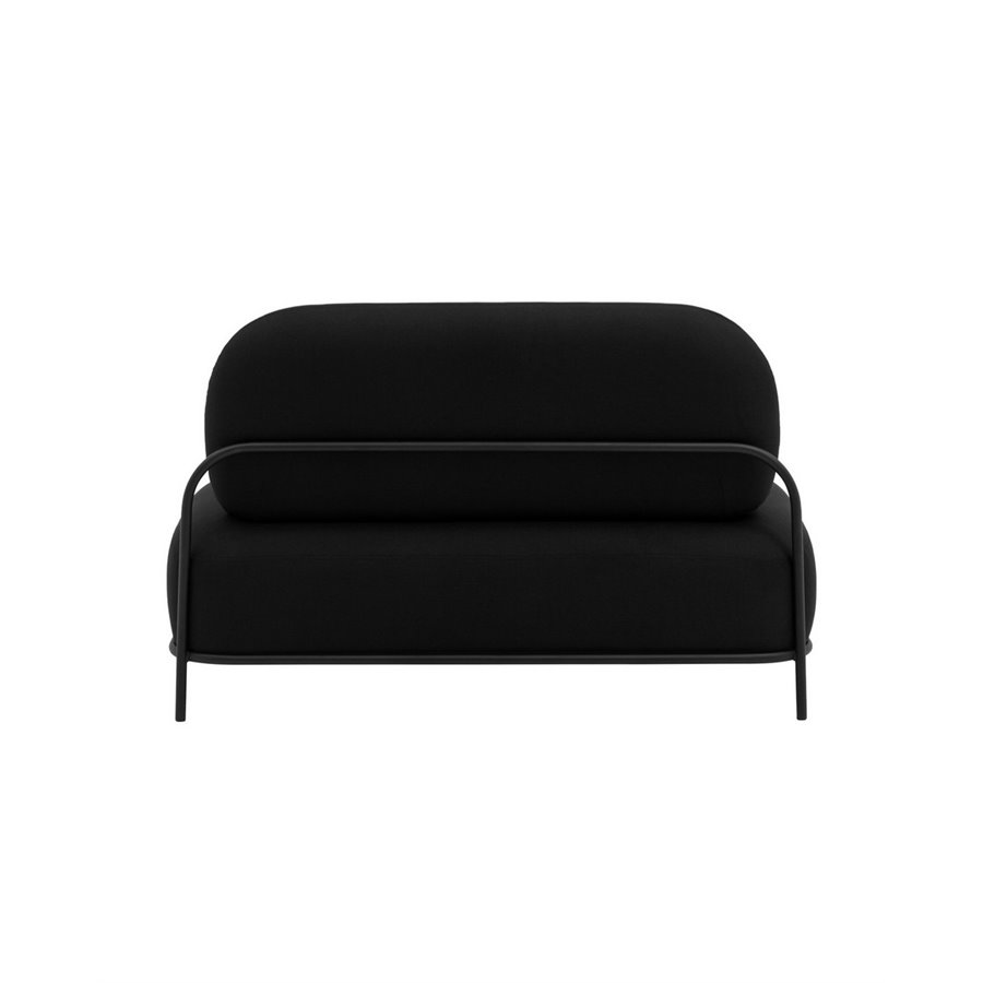 Лион Страйпс кремовый обивка из велюра спинка с вертикальной прострочкой металлический каркас с