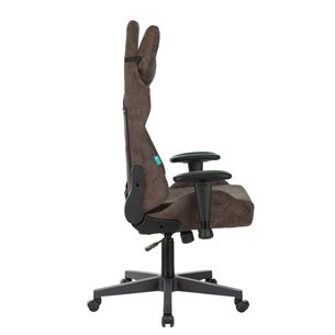 Бюрократ VIKING KNIGHT LT10 FABRIC коричневый обивка велюр