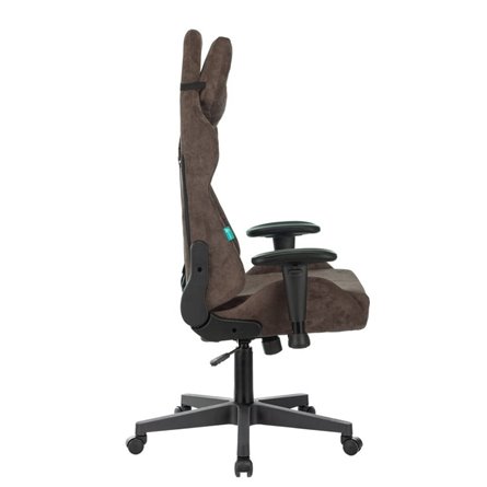 Бюрократ VIKING KNIGHT LT10 FABRIC коричневый обивка велюр