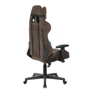 Бюрократ VIKING KNIGHT LT10 FABRIC коричневый обивка велюр