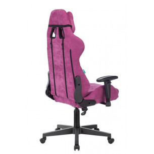 Бюрократ VIKING KNIGHT LT15 FABRIC малиновый обивка велюр