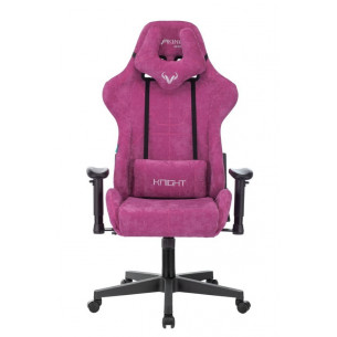 Бюрократ VIKING KNIGHT LT15 FABRIC малиновый обивка велюр