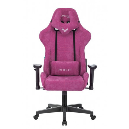 Бюрократ VIKING KNIGHT LT15 FABRIC малиновый обивка велюр