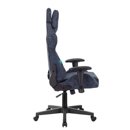 Бюрократ VIKING KNIGHT LT27 FABRIC синий обивка велюр