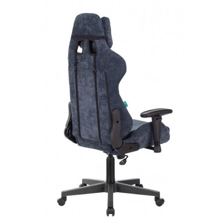 Бюрократ VIKING KNIGHT LT27 FABRIC синий обивка велюр