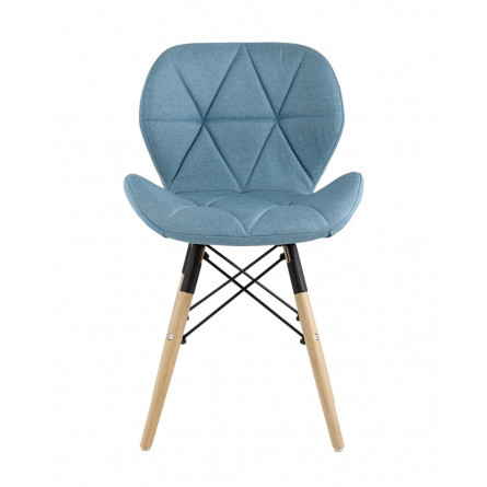 Бон рогожка голубой